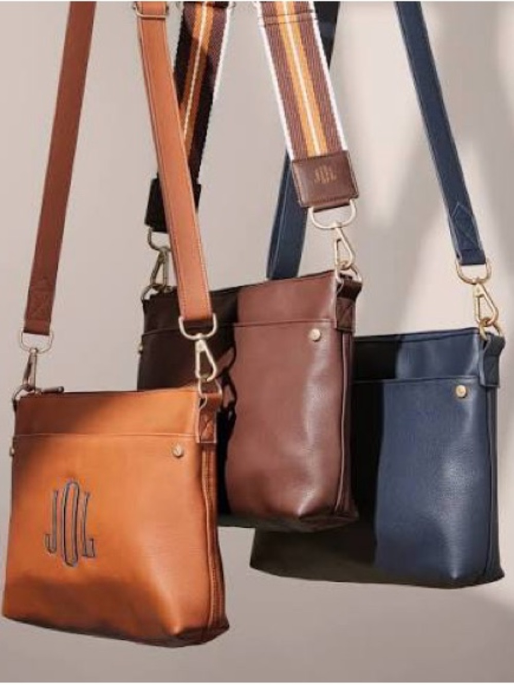 Thirty-One Relaxed Crossbody Bag Brown Crossbody Bag NWT